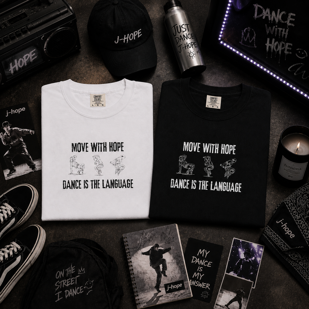 Move With Hope – J-Hope Tee