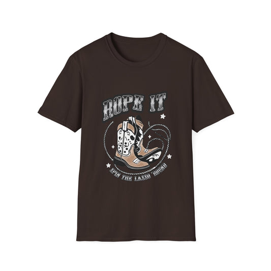 Jin Rope It - Western Style Graphic Tee