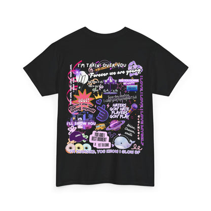 Bangtan Inspired Lyric Collage T-Shirt