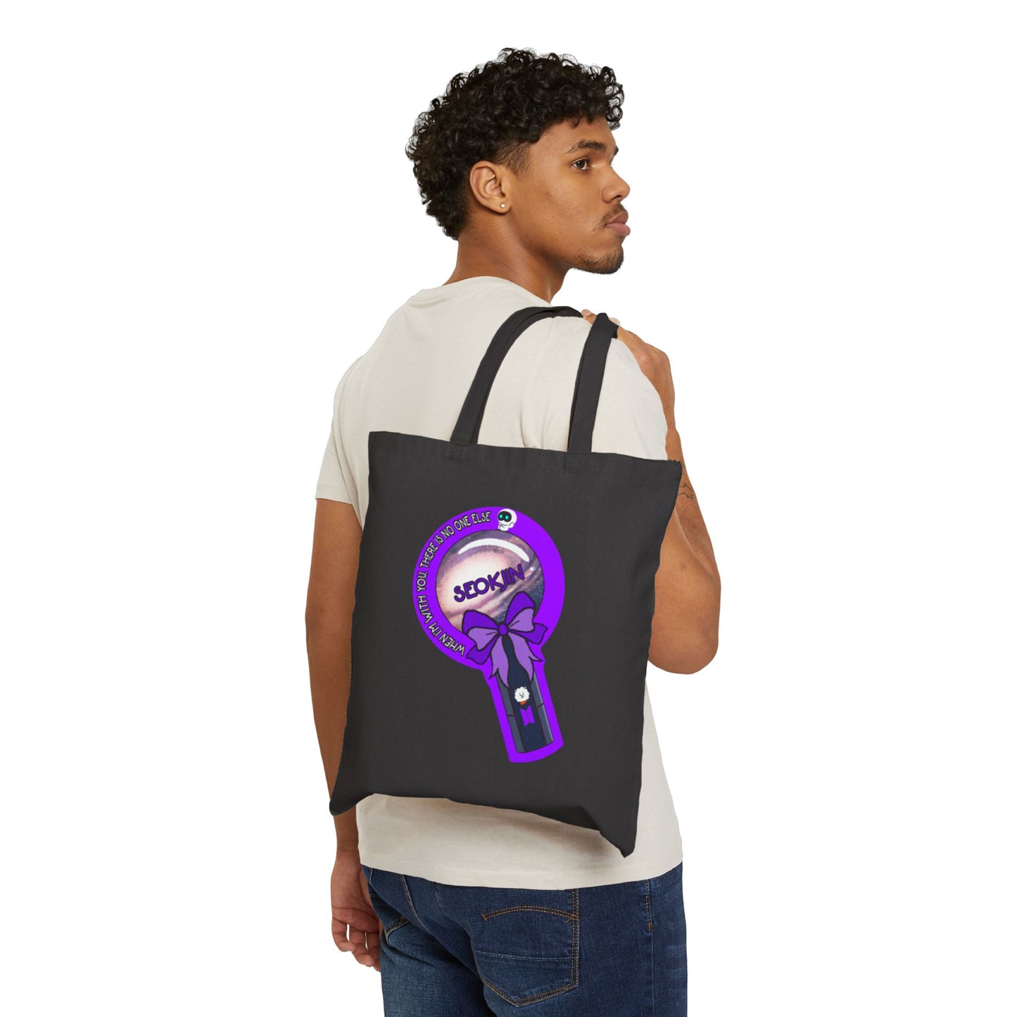 "SEOKJIN GALAXY ARMY BOMB" Fan Tote Bag