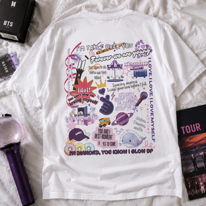 BANGTAN Inspired Lyric Tee