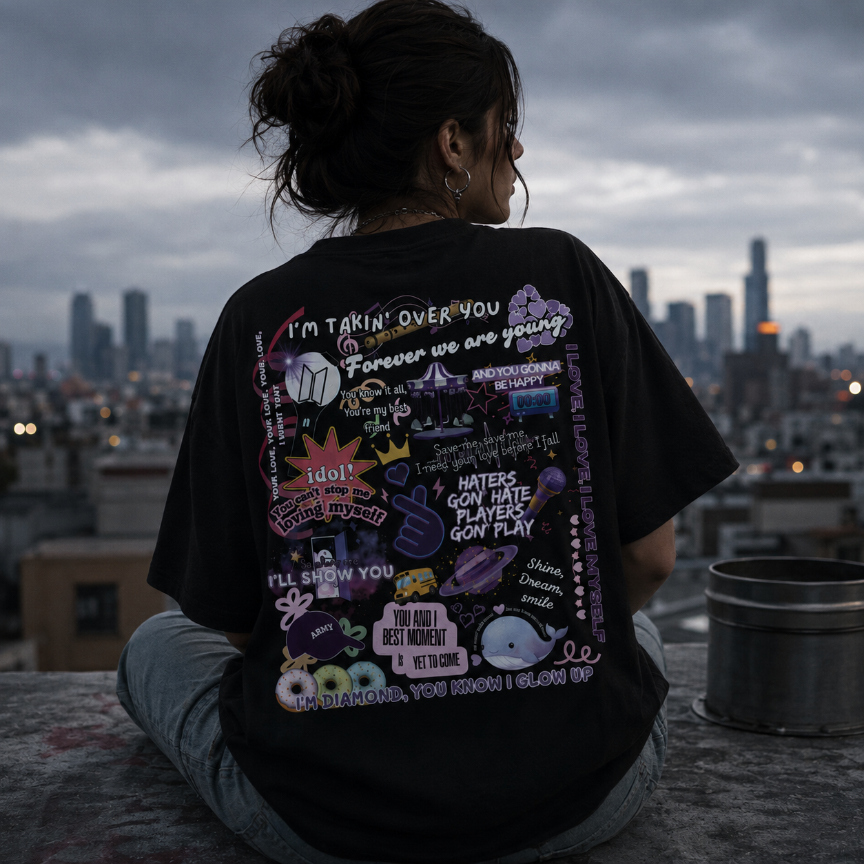 BANGTAN Inspired Lyric Tee