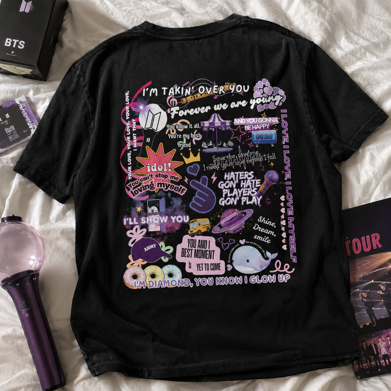 BANGTAN Inspired Lyric Tee