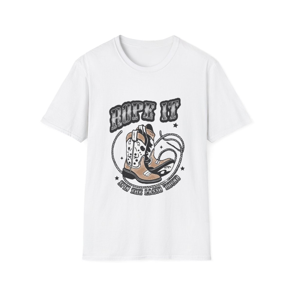 Jin Rope It - Western Style Graphic Tee