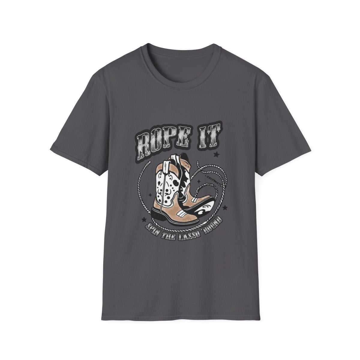 Jin Rope It - Western Style Graphic Tee
